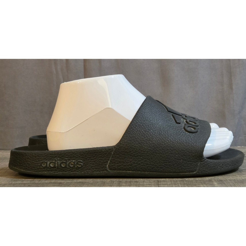 Adidas Adilette Aqua Slide Sandals Men's Size 8 Black